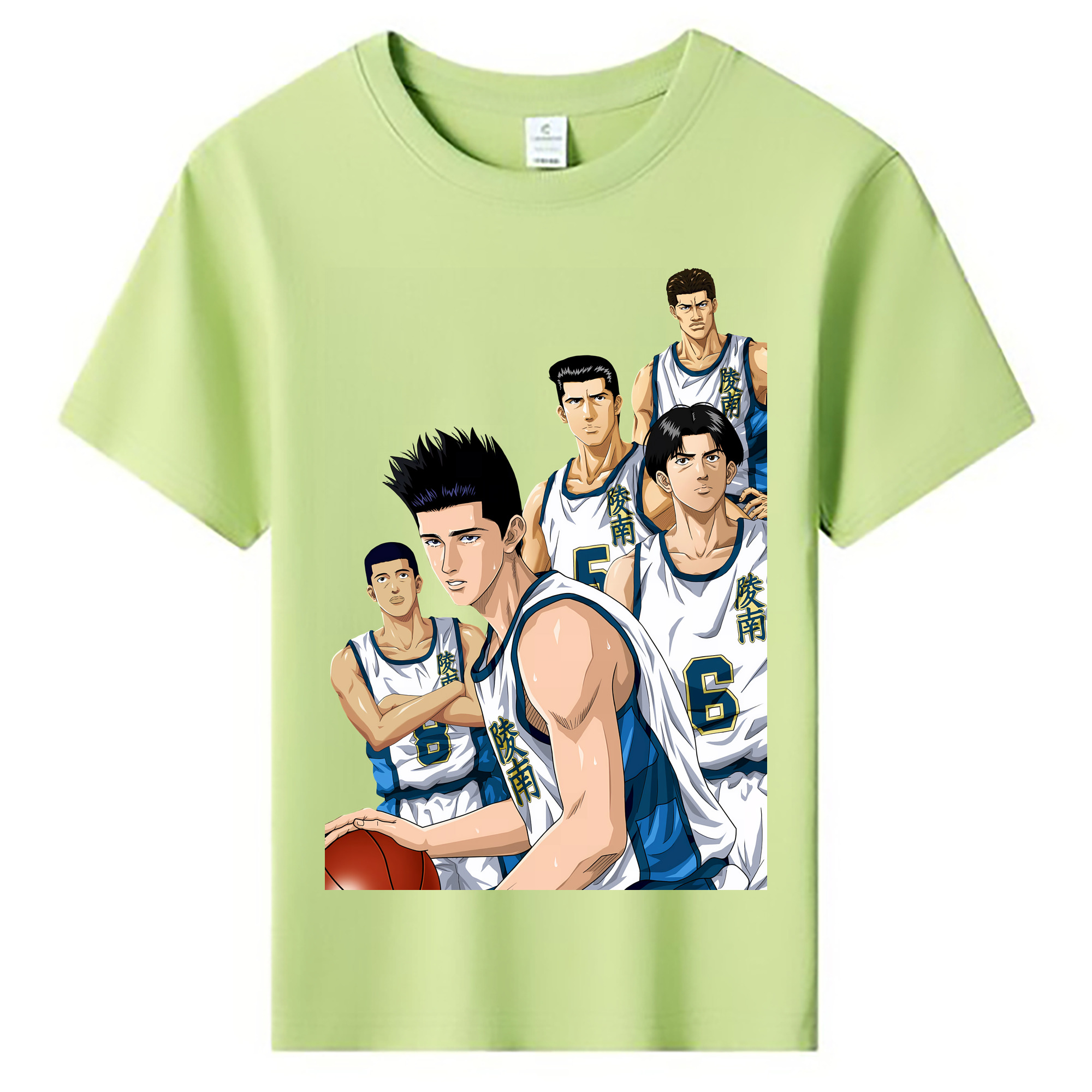 （画像用） SLAM DUNK／スラムダンク 綿100％キッズTシャツ（フロントプリント）